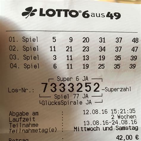 lotto 6 aus 49 3 richtige ohne superzahl